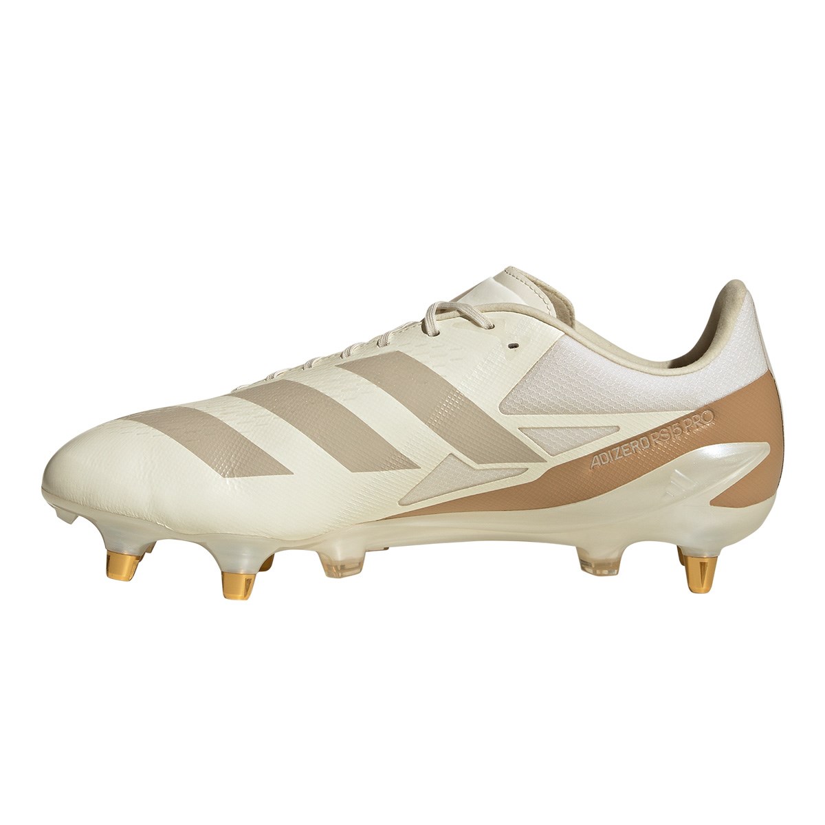 Adizero RS15 Pro Soft Ground Rugby Boots Off White - Outstep