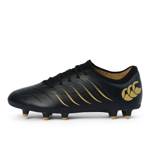 Canterbury Adults Phoenix 2.0 Pro Firm Ground Rugby Boots – Black