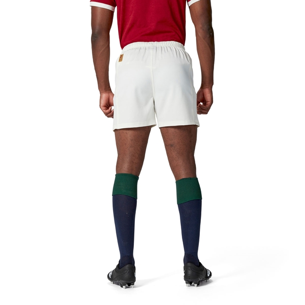 British and Irish Lions Mens Match Shorts - Cream - Model Back Half