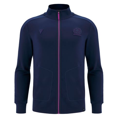 Scotland Mens Anthem Jacket 25/26 Navy - Front