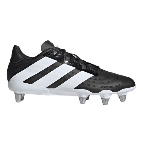Adidas Adults Kakari Soft Ground Rugby Boots Core Black - Outstep View