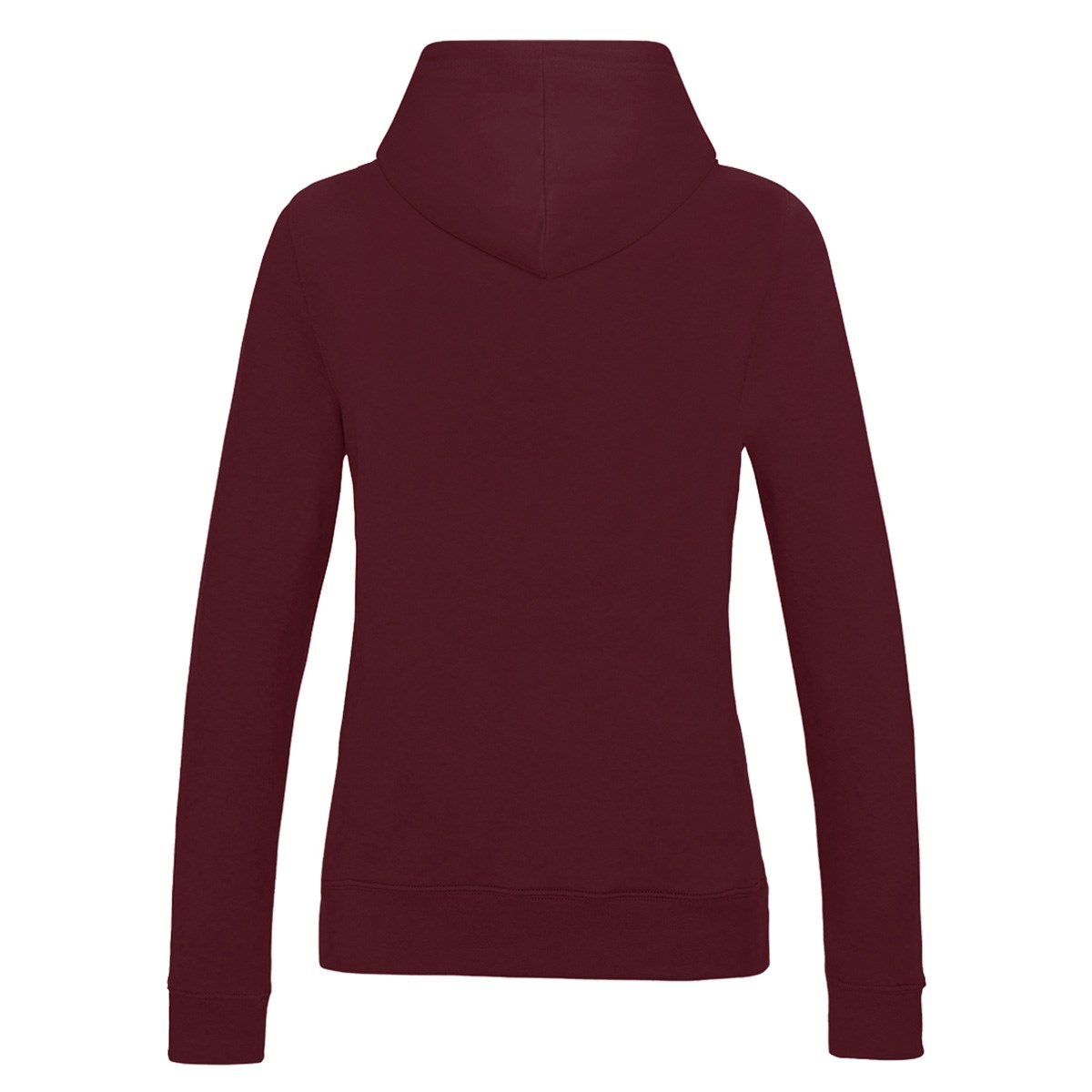 England Womens Classic Hoodie Burgundy - Front View