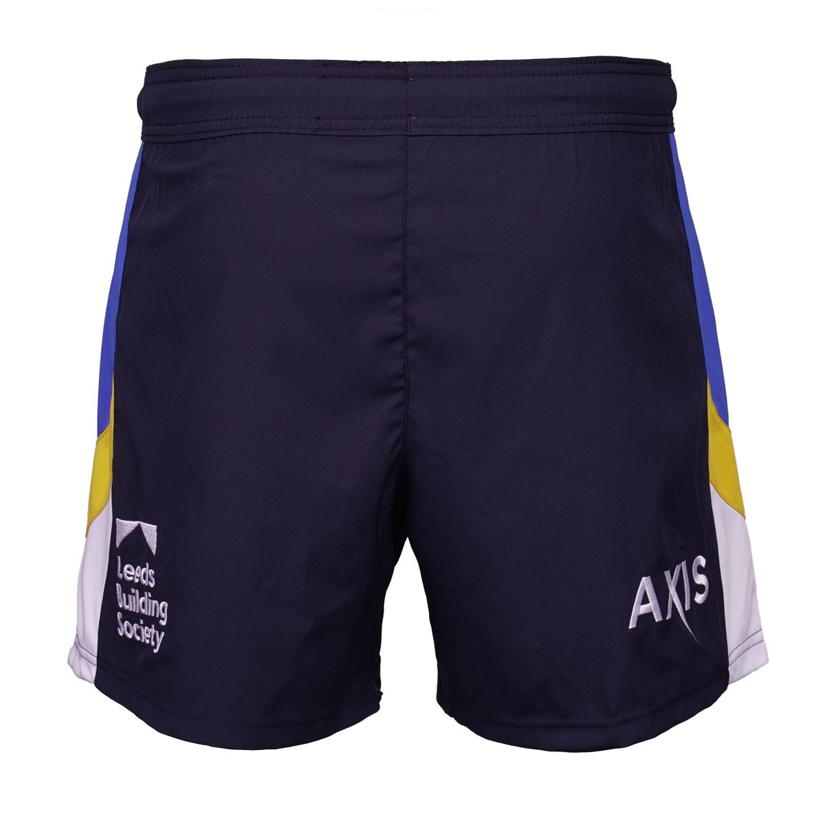 Leeds Rhinos Mens Match Day Training Shorts 2026 Navy - Front View