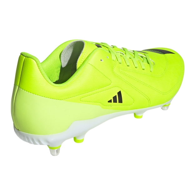 adidas Adults RS15 Soft Ground Rugby Boots Yellow - Back