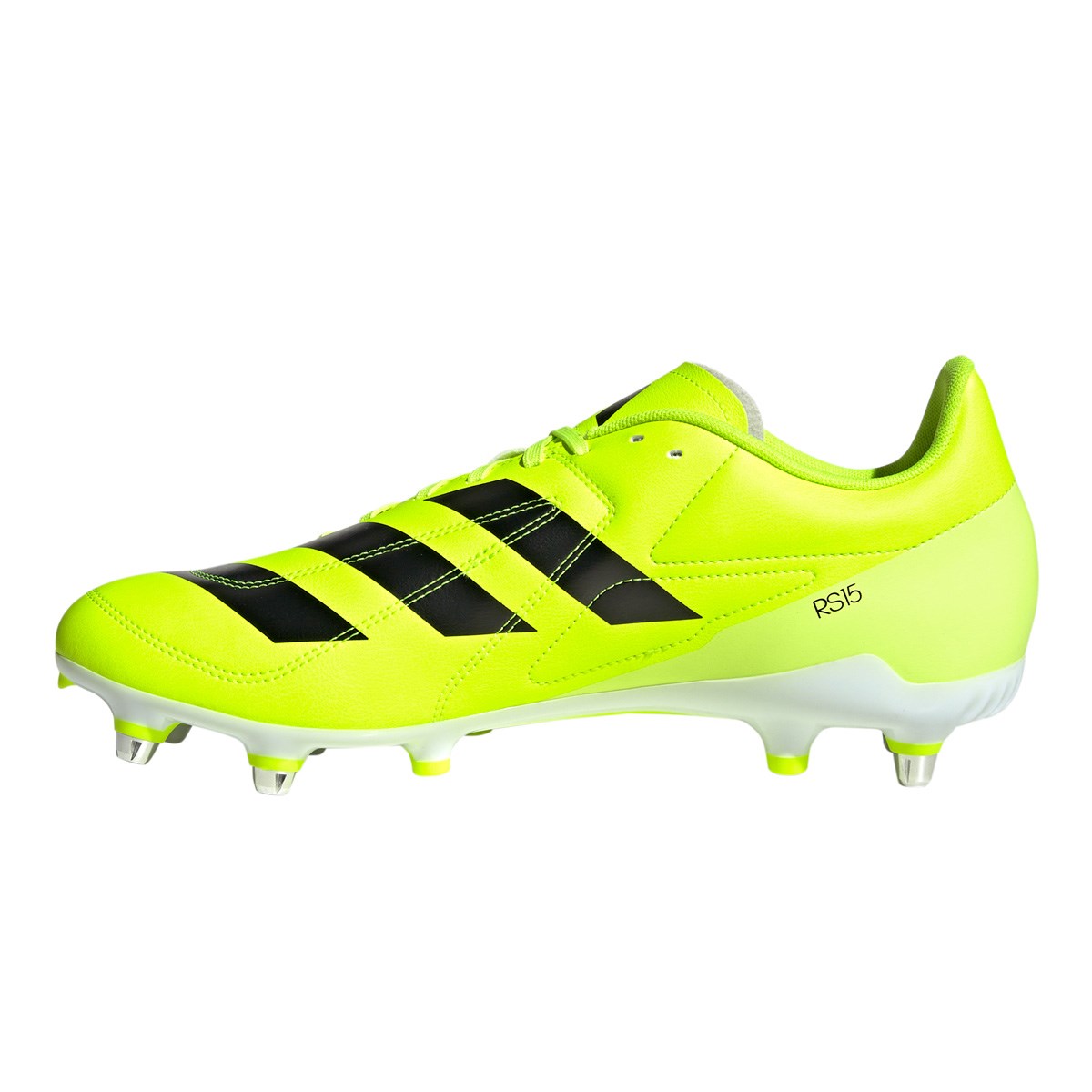 adidas Adults RS15 Soft Ground Rugby Boots Yellow - Outstep