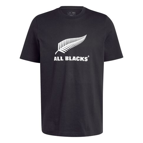 All Blacks Mens Logo Tee 25/26 Black - Front