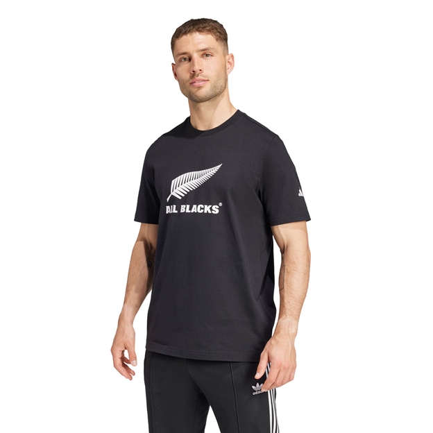 All Blacks Mens Logo Tee 25/26 Black - Model