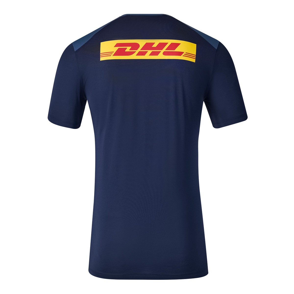 Harlequins Mens Performance T-Shirt 26/27 Navy and Ensign Blue - Front View