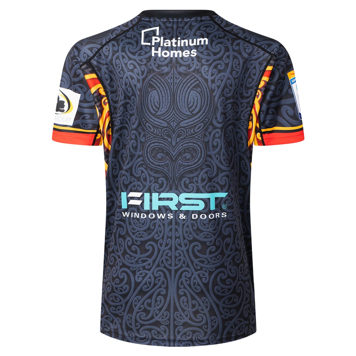 Chiefs Mens Home Rugby Shirt 2026 Black - Front
