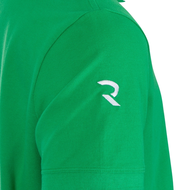 Ireland Mens Legends of 2026 Classic Rugbystore Polo Shirt Green - Sleeve Close-up