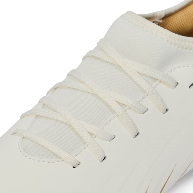 Canterbury Adults Speed Falcon Team Firm Ground Rugby Boots - White - Lacing