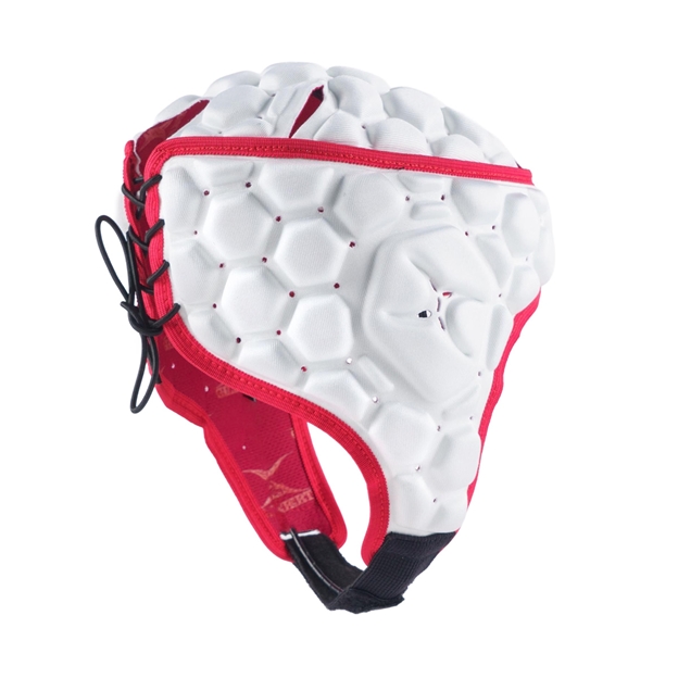 Gilbert Kids England Rugby XP250 Headguard White - Back View
