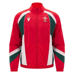 Wales Mens Heritage Retro Jacket 26/27 Red - Front View