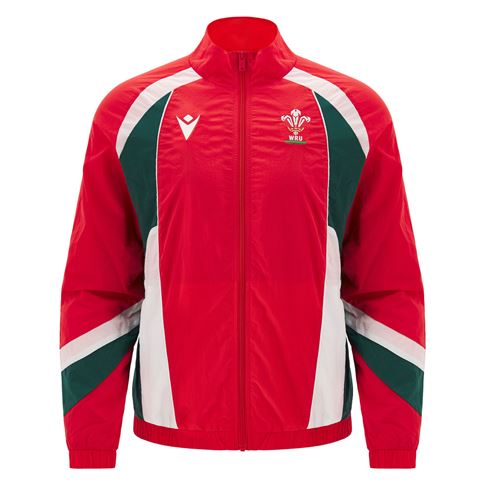 Wales Mens Heritage Retro Jacket 26/27 Red - Front View