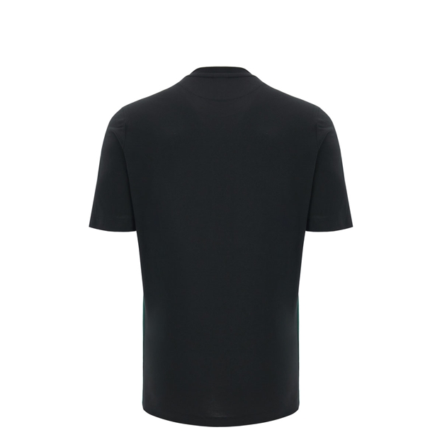 Wales Kids Travel T-Shirt 26/27 Black - Back View