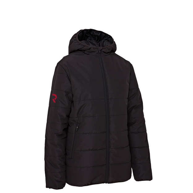 Rugbystore Kids Performance Padded Showerproof Jacket - 3 Qtr Front View