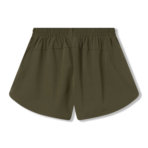 Canterbury Womens Tempo+ Training Shorts Ivy Green - Back View