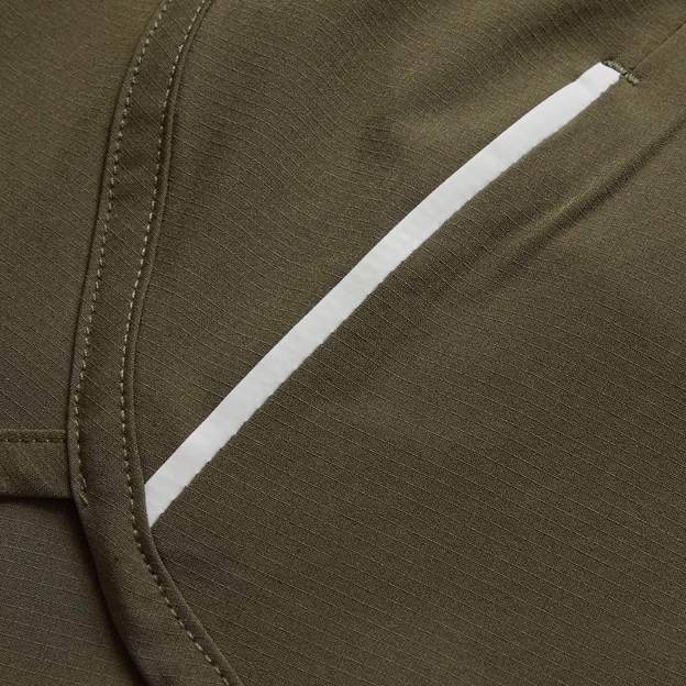 Canterbury Womens Tempo+ Training Shorts Ivy Green - Reflective Stripe Detail