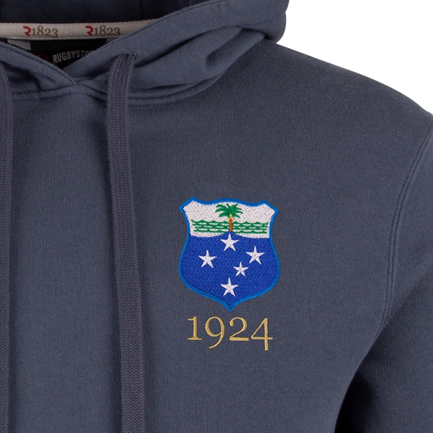 R1823 Samoa 1924 Hoodie - Petrol Blue