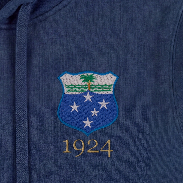 Samoa 1924 Hoodie - Petrol Blue