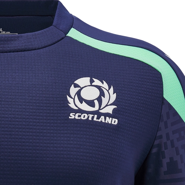 Scotland Mens Round Neck Training Top - 2025 - Badge