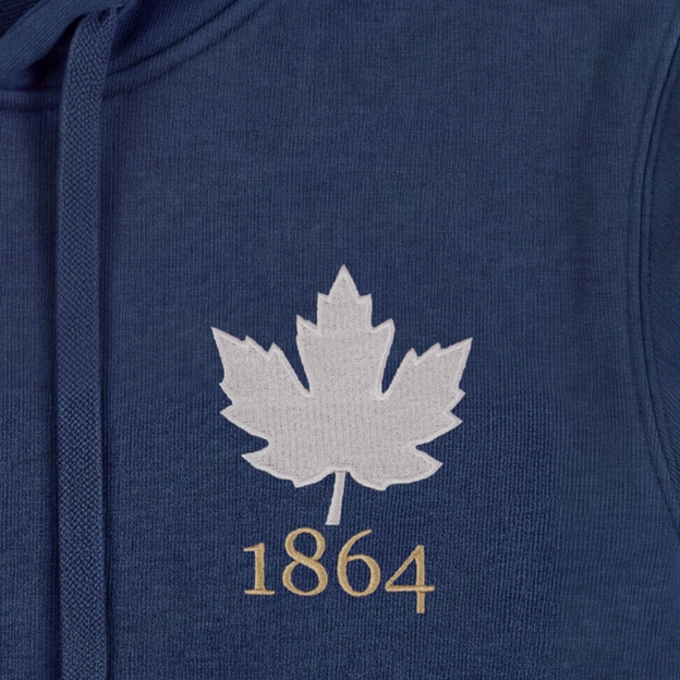 Canada 1864 Hoodie - Petrol Blue