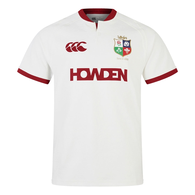 British and Irish Lions Training Jersey Cream - Front