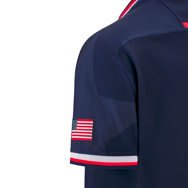 USA Mens Home Rugby Shirt Short Sleeve 2025 - Flag