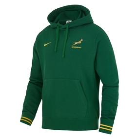 South Africa Springboks Adults Hoodie 26/27 Gorge Green - Front View