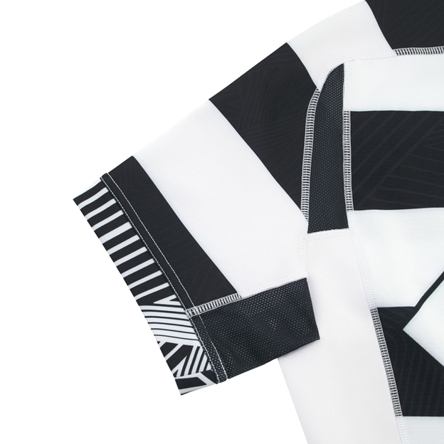 Barbarians Mens Bodyfit Home Rugby Shirt 25/26 - Sleeve Detail