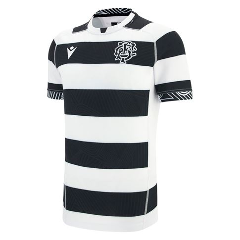 Barbarians Mens Bodyfit Home Rugby Shirt 25/26 - Front View