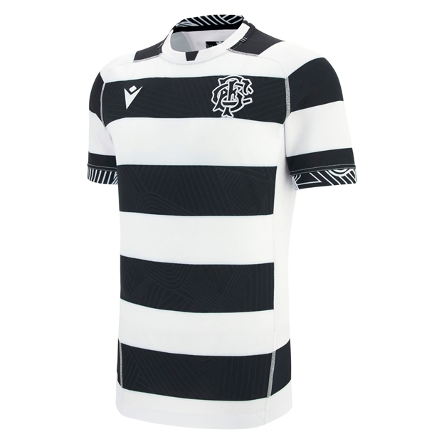 Barbarians Mens Bodyfit Home Rugby Shirt 25/26 - Front View
