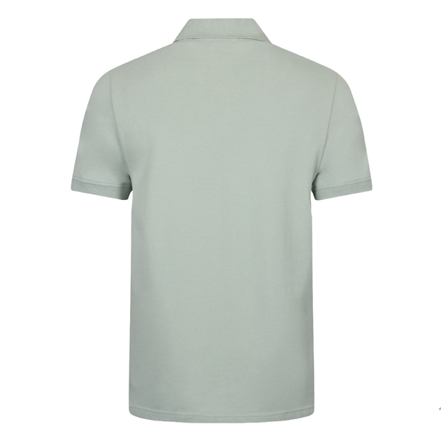 Rugby 1823 Adults Polo Shirt Cambridge Blue - Back View
