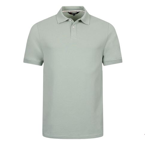 Rugby 1823 Adults Polo Shirt Cambridge Blue - Front View