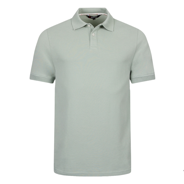 Rugby 1823 Adults Polo Shirt Cambridge Blue - Front View
