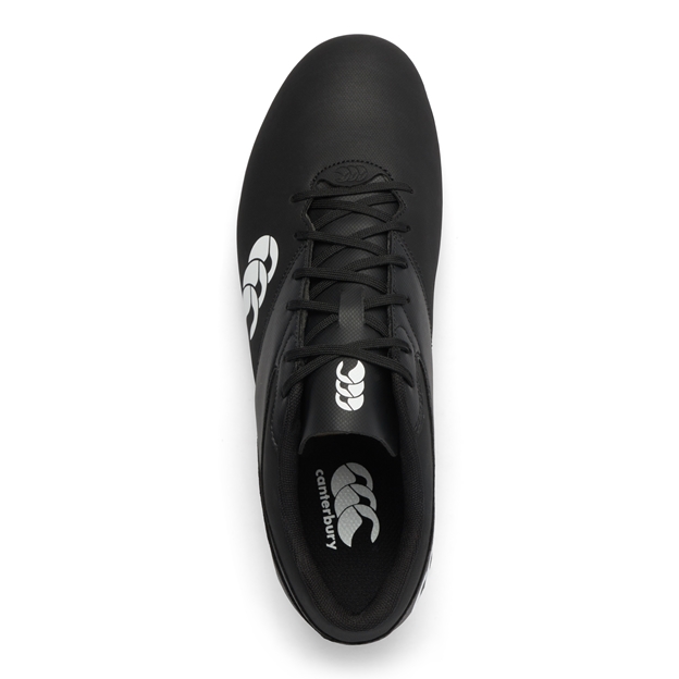 Canterbury Adults Phoenix Raze Soft Ground Rugby Boots - Black - Top