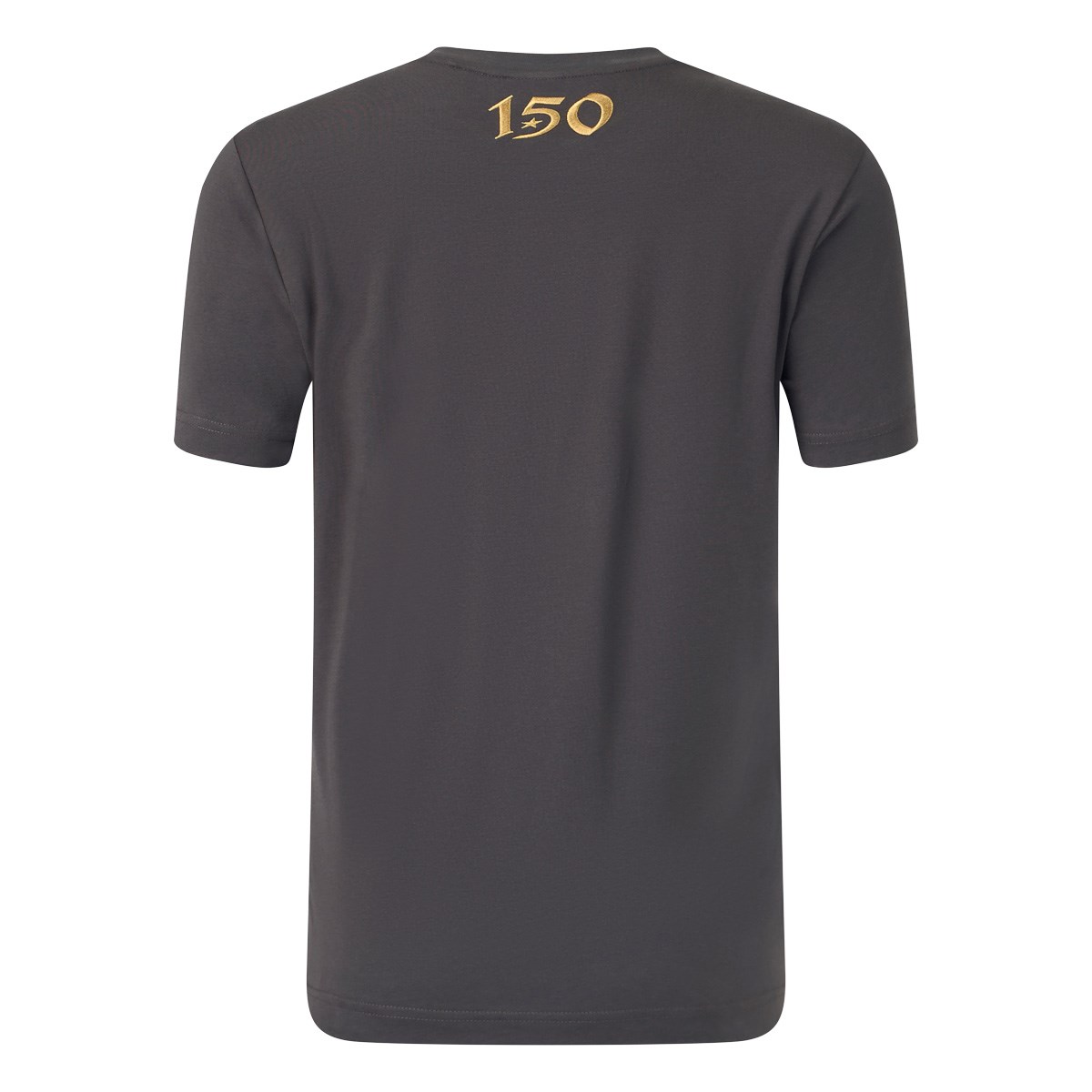 Saracens Womens 150th Anniversary T-Shirt 26/27 Gunmetal - Front View