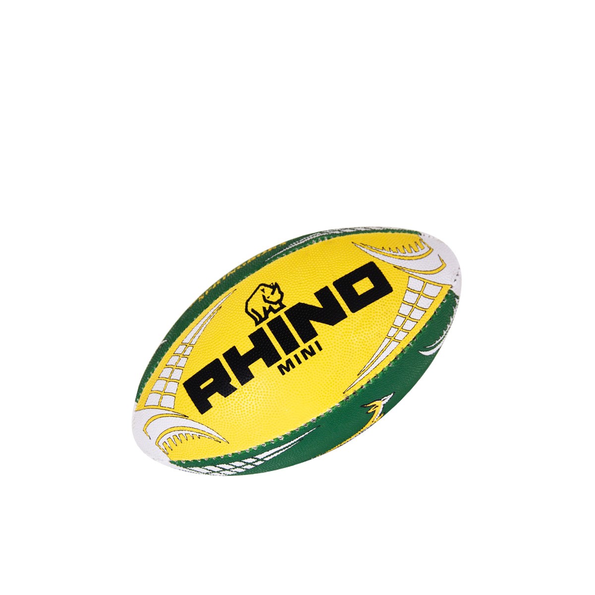 South Africa Supporters Ball Green/Gold/White Mini - Front