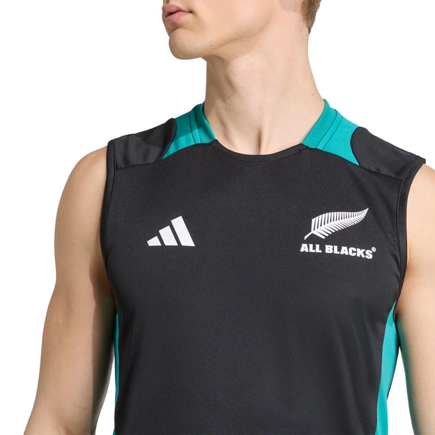 All Blacks Mens Singlet  - Black