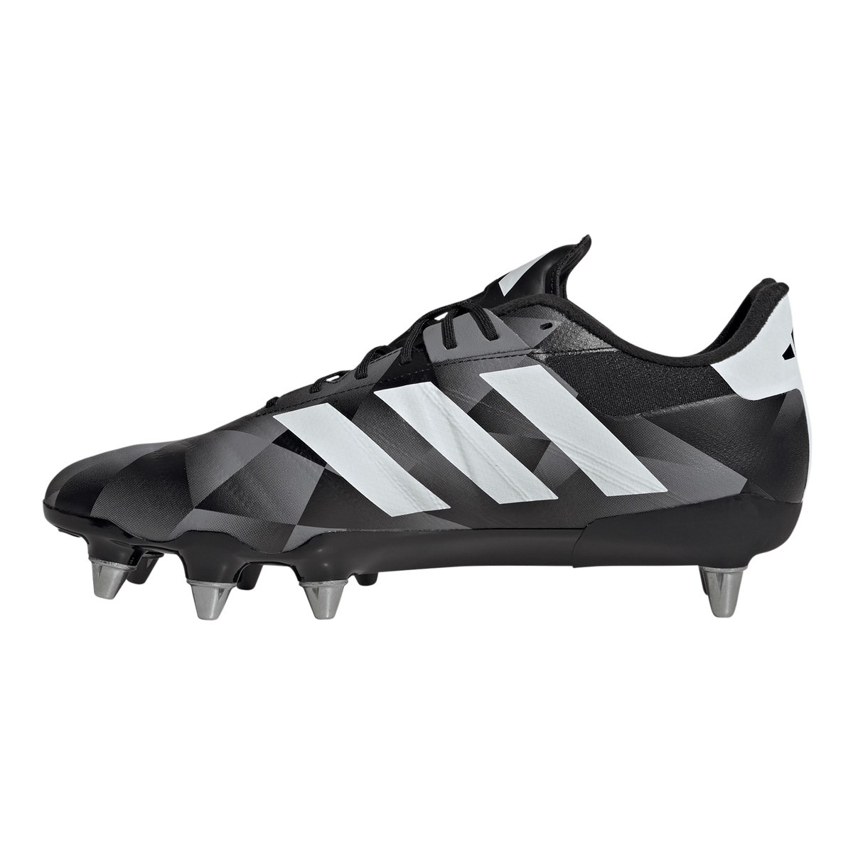 adidas Adults Kakari RS Soft Ground Rugby Boots Black - Outstep