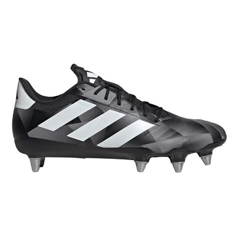 adidas Adults Kakari RS Soft Ground Rugby Boots Black - Outstep