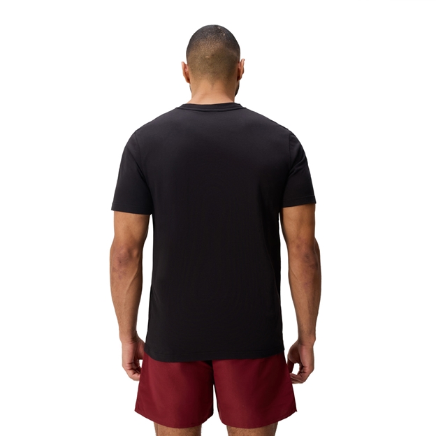 Canterbury Mens Uglies T-Shirt Black - Model Back View