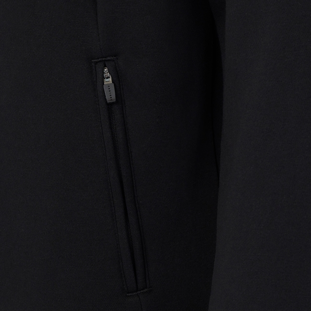 England Womens Off Pitch Hoodie 26/27 Castore Black - Zipped Pocket Close-up