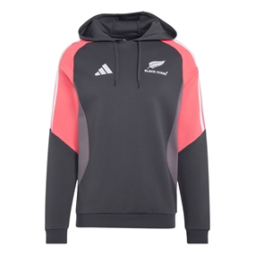 Black Ferns Mens Hoodie 26/27 Carbon - Front View