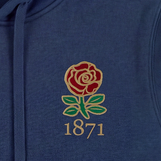 England 1871 Hoodie - Petrol Blue