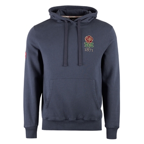 R1823 England 1871 Hoodie - Petrol Blue