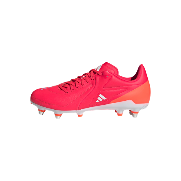 adidas Adults RS15 Elite Soft Ground Rugby Boots - Lucid Red