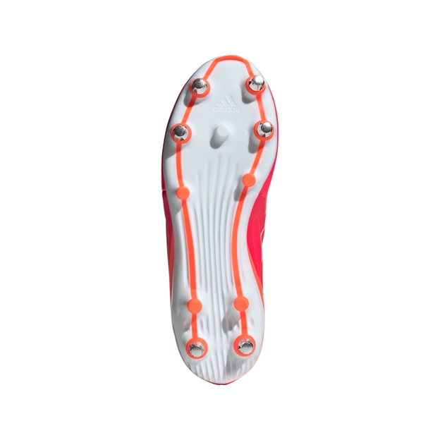 adidas Adults RS15 Elite Soft Ground Rugby Boots - Lucid Red