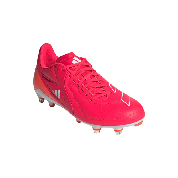 adidas Adults RS15 Elite Soft Ground Rugby Boots - Lucid Red