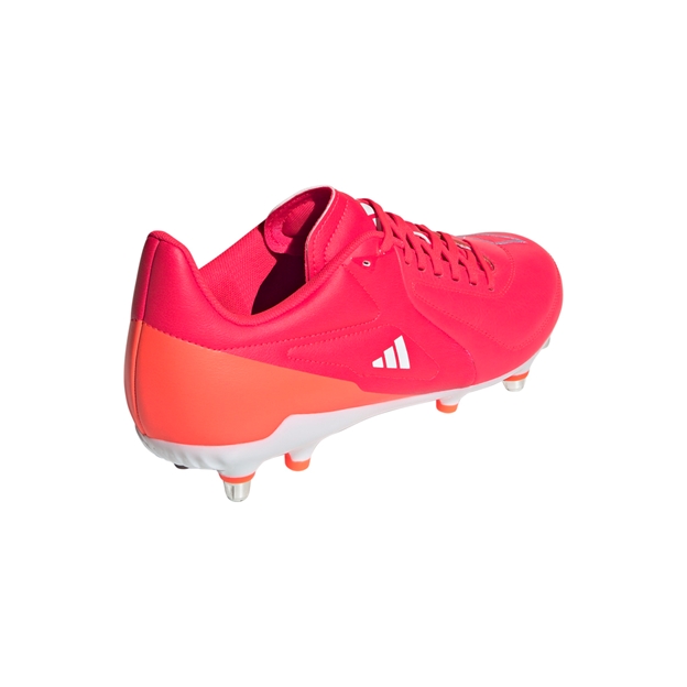 adidas Adults RS15 Elite Soft Ground Rugby Boots - Lucid Red